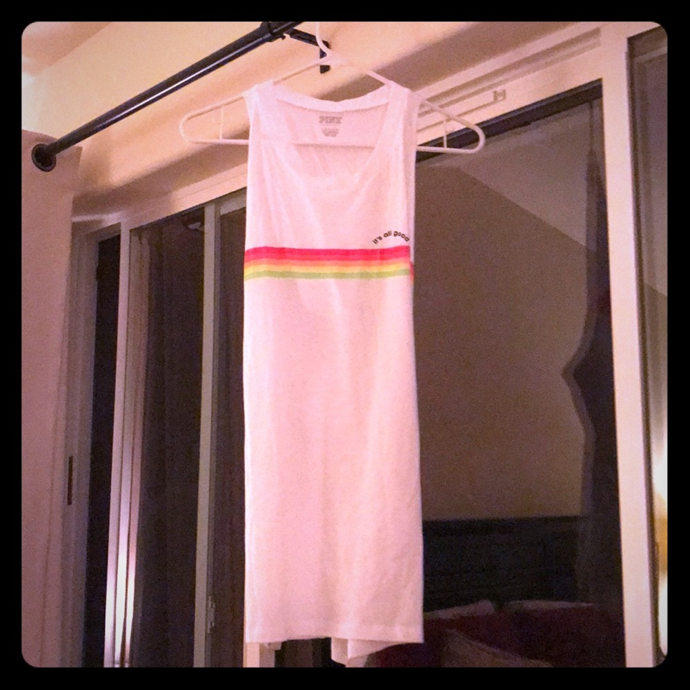 PINK tee. Loop back XL